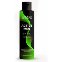 Erth Skin London Men's Active Men 2 IN 1 Body & Shower Gel 300ML in Clear