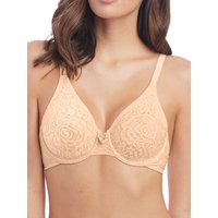 Wacoal Women's Halo Lace Underwire Bra in Beige | Size: 32C