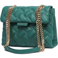 Raffaella Women's Quilted Chain Shoulder Bag in Green