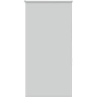Berkfield Home Roller Blind Blackout Light Grey 90x130 cm Fabric Width 85.7 cm Polyester
