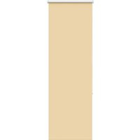 Berkfield Home Roller Blind Blackout Beige 55x175 cm Fabric Width 50.7 cm Polyester