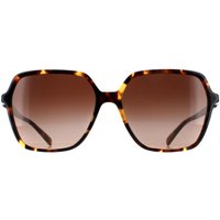 Michael Kors Women's Square Dark Tortoise Brown Gradient MK2196U Jasper
