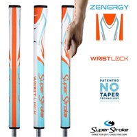 SuperStroke Zenergy Wrist Lock Orange/Blue/White in Orange
