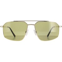 Aviator Shiny Light Gold Mineral 555nm Wayne