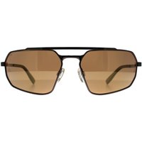 Rectangle Shiny Gunmetal Saturn Polarized Drivers Gold Photochromic Hinkley