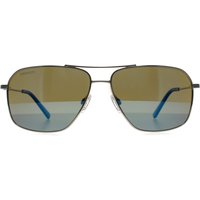 Aviator Shiny Silver Mineral Polarized 555nm Photochromic Dorwinn