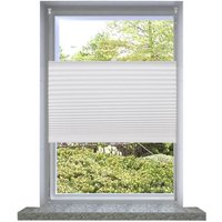 Berkfield Home Plisse Blind 40x200cm White Pleated Blind | Size: 40x200 cm