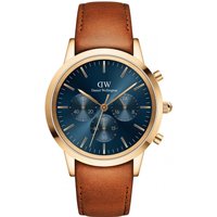 Daniel Wellington Men's DW00100639 Iconic 42mm Quartz Watch in Brown