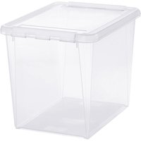 SmartStore 'Storage Box' with Clip Lid for Home, 16 in White | Size: Large