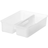 SmartStore Two Compartments' with Handle Insert in White | Size: Medium
