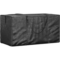 Berkfield Home Christmas Tree Storage Bag Black 150x75x75 cm Polyethylene | Size: 150 x 75 x 75 cm