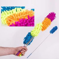 Telescopic Microfibre Duster Extendable Feather Cleaning Brush 26 75cm