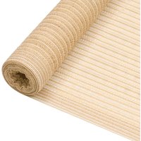 Berkfield Home Privacy Net Beige 1.5x50 m HDPE 195 g/m ²