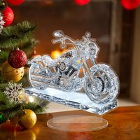 Leaper Motorbike Acrylic 2D Desktop Decoration in Clear