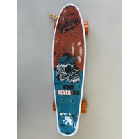 Gotcha Skateboards Gotcha Icons Never Die Complete Cruiser Skateboard 22 Inch