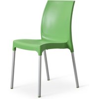 netfurniture Bide Side Kitchen Or Outdoor Garden Chair Avocado Green in Purple