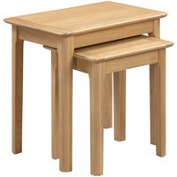netfurniture Penine Nest Of 2 Tables in Light Oak
