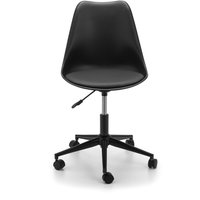 netfurniture Danica Office Chair Black Height Adjsustable Castors