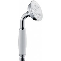 Nes Home Chrome Bathroom Traditional Shower Handset in Silver