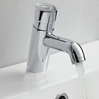 Marin Round Chrome Non Concussive Basin Mixer Tap
