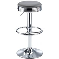 netfurniture Calif Adjustable Bar Stool - Grey