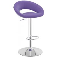 netfurniture Serene Breakfast Bar Stool Height Adjustable in Purple