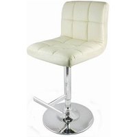 netfurniture Prill Cream Bar Bar Stool Fully Adjustable