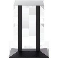 netfurniture Black cast iron pyramid table base - Twin 1050 mm