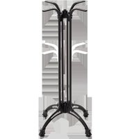 netfurniture Black Continental Table Base - 4 leg - Poseur - 1090 mm