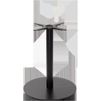 netfurniture Black Cast Iron Round Table Base - Large - Height - 730 mm