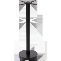 netfurniture Black cast iron round table base - Small 1050 mm