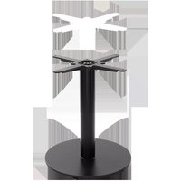 netfurniture Black Cast Iron Round Table Base - Medium - Coffee Height - 480 Mm