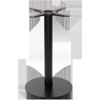 netfurniture Black Cast Iron Round Table Base - Medium - Height - 730 mm