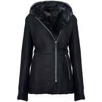 Hooded Merino Sheepskin Jacket Mandalay