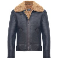 B3 WW2 Sheepskin Aviator Flying Jacket Charleston