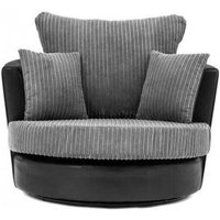 Snugg Furniture UK Limited Milo Swivel Chair Jumbo Cord Fabric