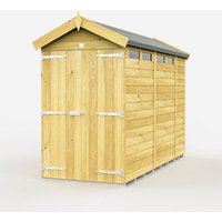 4 x 10 Feet Apex Security Shed Double Door L302 x W118 x H217 cm