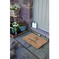 Artsy Mats Hey Pumpkin Doormat in Beige | Size: 40 cm x 60 cm