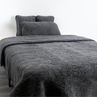 Native Natural Merino Wool Quilt - Grey | Size: 200 cm x 240 cm