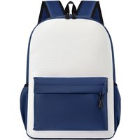 Obasyhig Large Simple Backpack for Children in Navy