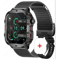 Leaper Style 2 Outdoor Sports Smartwatch with Dual Straps in Black