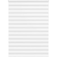 Berkfield Home Zebra Blind White 160x230 cm Fabric Width 155.9 cm Polyester