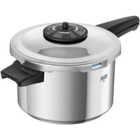 Kuhn Rikon Duromatic Classic Neo Pressure Cooker with Long Handle, 22cm/7L in Silver