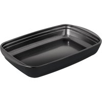 Kuhn Rikon Easy Glass Non-Stick 2L Oven Dish/Baking Dish, Medium - 32 x 20 x 5cm in Grey | Size: 32 x 20 x 5 cm