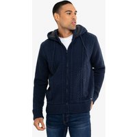 Gellar Borg Lined Hooded Cardigan
