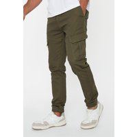 Garrix Cotton Blend Cargo Pocket Jogger Style Trousers