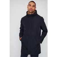 Boynton Luxe Showerproof Zip Up Hooded Raincoat