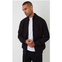 Westleigh Zip Up Cardigan Microfleece Lining
