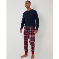 threadbare Men's Pyjama Sweatshirt & Bottoms Set | Size: Small