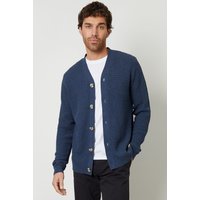 Basket Stitch V neck Cardigan